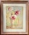 Pink 1930s Marie Anna Bommer (American 1905 - 1996) Art Deco Watercolor Floral Still Life Painting of Peonies in a Vase For Sale - Image 8 of 12