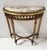 Louis XVI Style Console and Interior Mirror in Gilded Wood, Set of 2 For Sale - Image 6 of 18