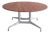 Large Dining Table with Travertine Stone Top by Charles & Ray Eames for Vitra, 2008 For Sale