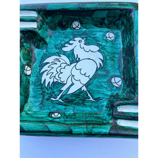 Great mid century Approx. 7.75 x 7.75 2.5 high tray Marked Italy on bottom