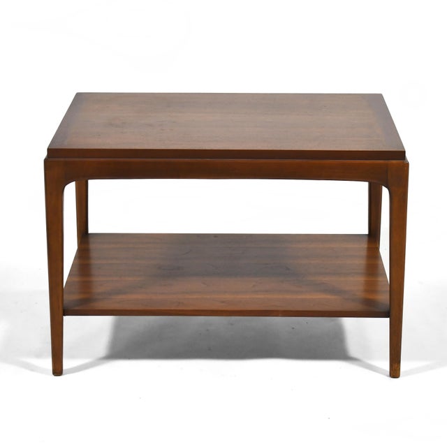 Mid 20th Century Lane Rhythm Walnut Side Table For Sale - Image 5 of 11