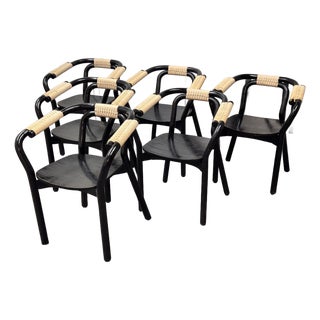 Tatsuo Kuroda for Normann Copenhagen Knot Dining Chairs, Set of Six For Sale