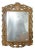 Golden Carved Mirror For Sale