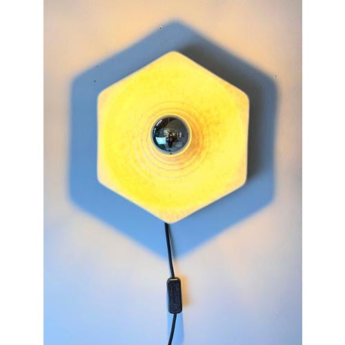 Cream Ceramic Wall Lamp from Hustadt Leuchten For Sale - Image 4 of 11