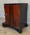 Early 20th Century Early 20th Century Pair of Art Deco Side Cabinets or Nightstands with Ebonized Base and Burl Walnut For Sale - Image 5 of 18