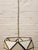 Vintage Geometric Stained Glass Hanging Pendant Lights - a Pair For Sale - Image 4 of 5