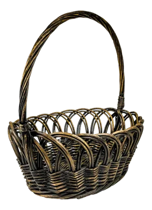 Vintage Extra Large French Fruit Flower Basket