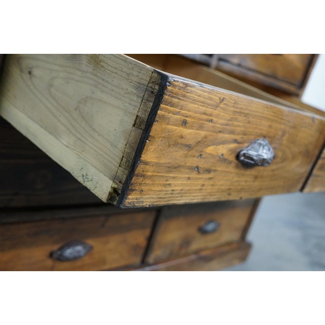 French Pine Apothecary Cabinet, 1890s For Sale - Image 18 of 18