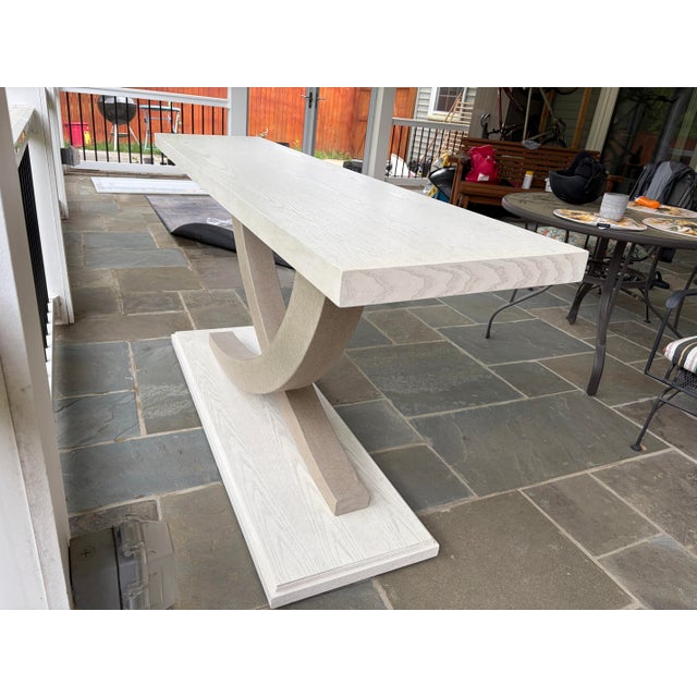 Maitland - Smith Ensemble Console Attributed to Maitland-Smith For Sale - Image 4 of 12