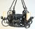 Addison Mizner Style Spanish Colonial Wrought Iron Four-Light Chandelier For Sale - Image 11 of 18