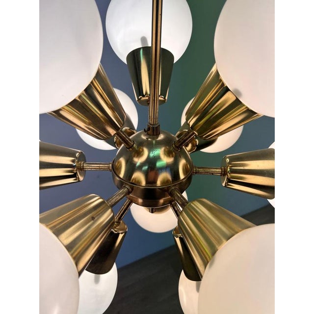 1970s Space Age Sputnik Pendant Light by Kamenicky Senov, 1970s For Sale - Image 5 of 7