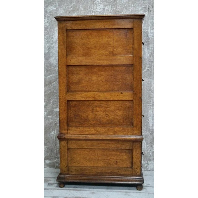 1930s Large Oak Filing Cabinet, 1930s For Sale - Image 5 of 11