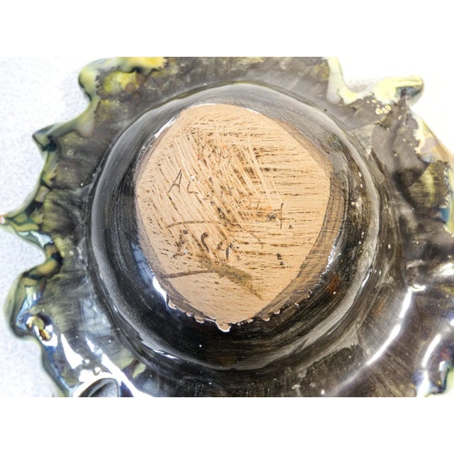 Ceramic Ceramic Ashtray by V.M. Albisola For Sale - Image 7 of 8