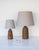 Mid-Century Modern Mid-Century Scandinavian Modern Pottery Table Lamps from Anagrius, Sweden, 1970s, Set of 2 For Sale - Image 3 of 16