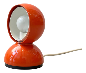 Eclisse Orange Table Lamp by Vico Magistretti for Artemide, Italy, 1960s