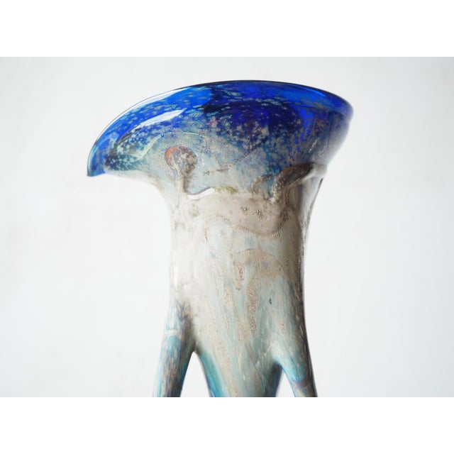 Mid-Century Art Glass Vase, Bohemia, 1960s For Sale - Image 14 of 18
