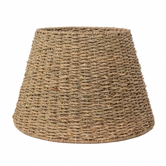 16" Empire Lamp Shade in Twisted Seagrass For Sale - Image 4 of 4