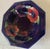 English Moorcroft Pottery Fruit Bowl “Pansy” Pattern For Sale - Image 3 of 9