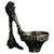 Omnia Vanitas Vanité 21 Candelabra in Patinated Cast Bronze by William Guillon For Sale - Image 11 of 11