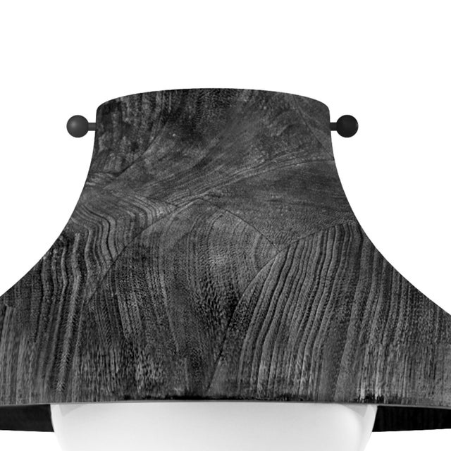 Regina Andrew Surfside Wood Flush Mount, Ebony For Sale - Image 4 of 7