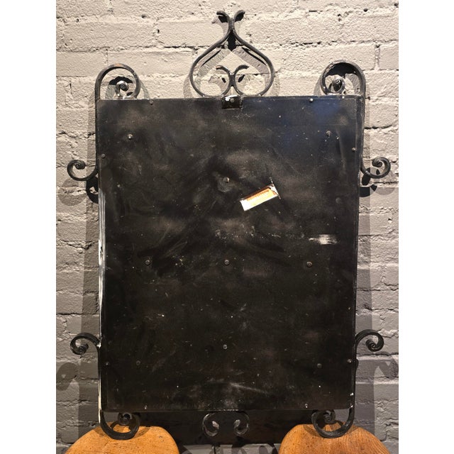 Catalina & Malibu Tile Mosaic W/ Parrot Bird Motif -Framed in Wrought Iron For Sale - Image 10 of 15