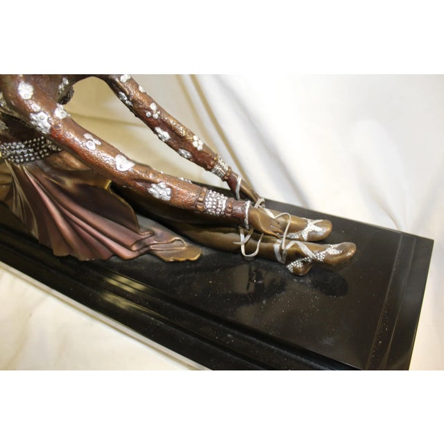 Bronze 1990s Contemporary Modern Bronze Sculpture For Sale - Image 8 of 11