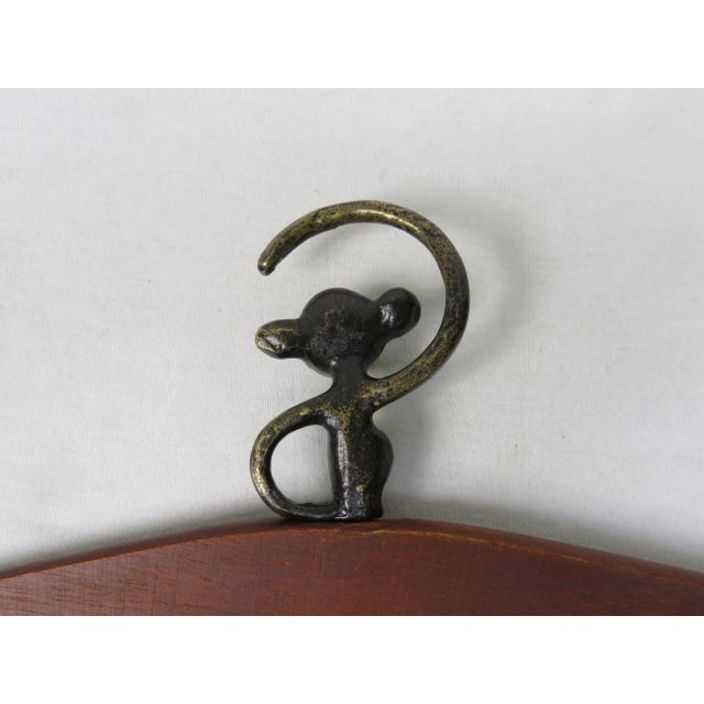 Black Coat Hangers by Walter Bosse, 1950s, Set of 6 For Sale - Image 8 of 18