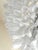 Glass White and Transparent “Selle” Murano Glass Chandelier in Mazzega Style For Sale - Image 7 of 8