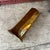 Metal Vintage Brass Fluted Vase 9"x5" India Handmade Decorative Accent For Sale - Image 7 of 11