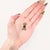 Mid-Century Modern Vintage 14k Gold & Plique-a-Jour Enamel Ladybug Pendant or Charm for a Necklace For Sale - Image 3 of 13