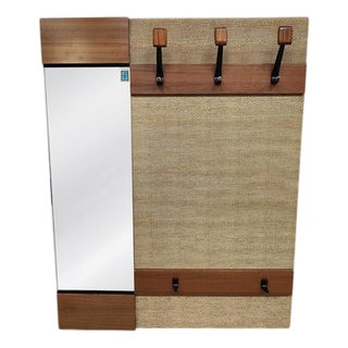 Vintage Wall Coat Rack, 1960s For Sale