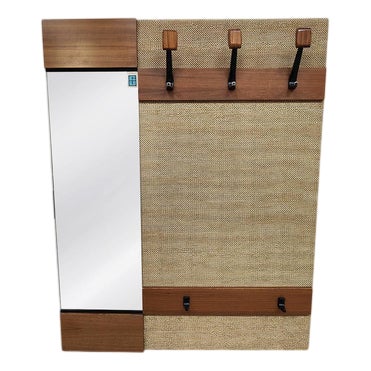 Vintage Wall Coat Rack, 1960s For Sale