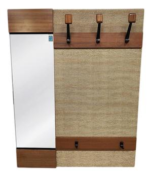 Vintage Wall Coat Rack, 1960s