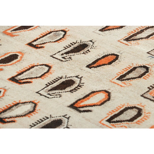 This vintage 3x6 Persian Gabbeh runner rug is the latest entry to Rug & Kilim’s curation of rare tribal pieces. Hand-...