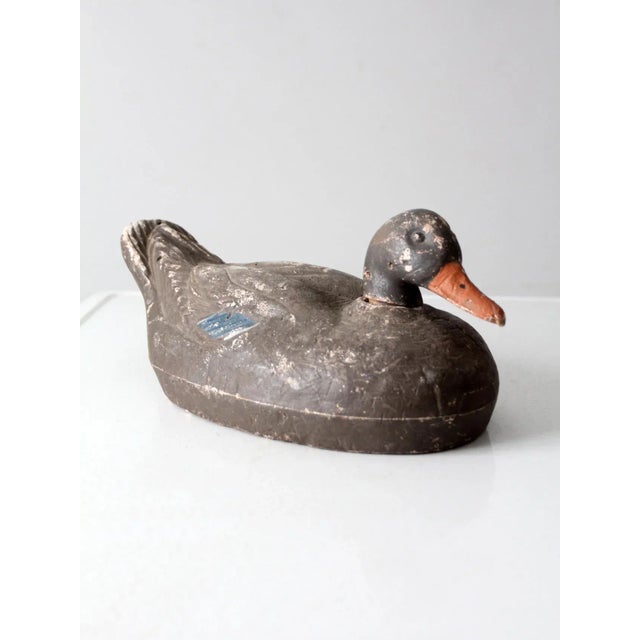 Vintage Carry-Lite Mallard Hen Decoy For Sale - Image 9 of 11