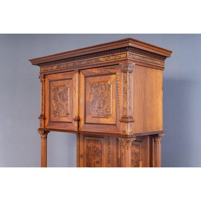 Wilhelminian Brown Buffet Cabinet For Sale - Image 15 of 18
