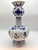 Mid-Century Modern Vintage MCM Royal Delft Hand Painted Blue and White Ceramic''Knobbelvaas'' Vase For Sale - Image 3 of 7