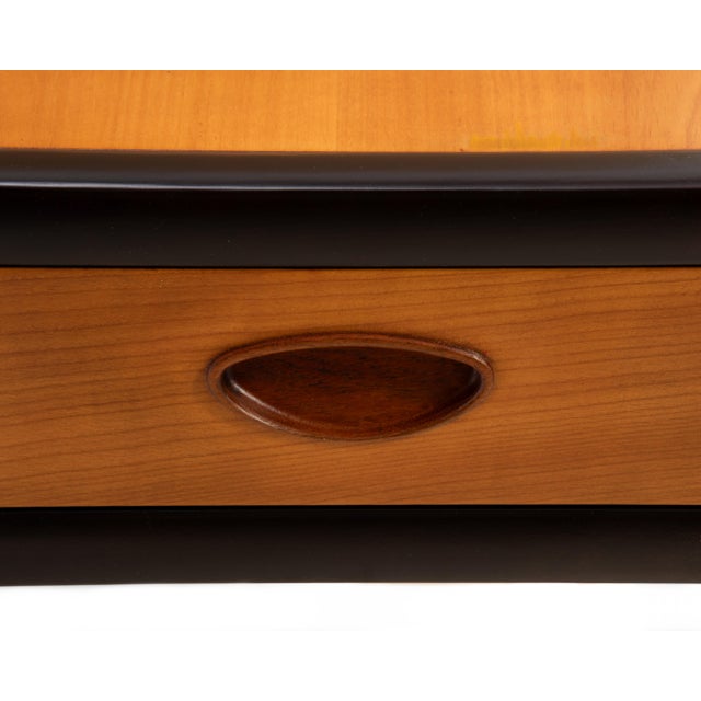 Michael Taylor Baker Furniture New World Collection Two Tone End Table 1950s For Sale - Image 14 of 16