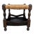 English 1940s English Country Oak and Rush Footstool For Sale - Image 3 of 9