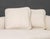 Late 20th Century Modern Beige Textured Fabric Upholstered Chaise Longue For Sale - Image 5 of 8