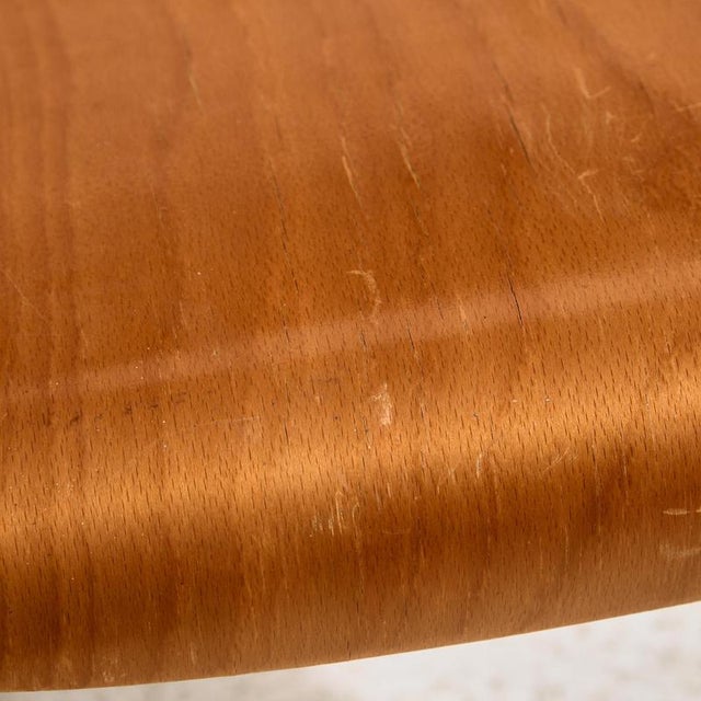 Stackable Beech Chair, 1960s For Sale - Image 13 of 18