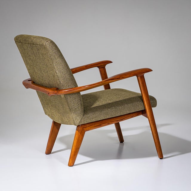 Pair of Lounge Chairs, Probably Italy, Mid-20th Century For Sale - Image 16 of 18