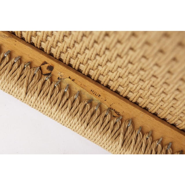 Mid-Century Modern Danish Model 55 Armchair in Teak by Niels Otto (N. O.) Møller for J. L. Møllers, 1950s For Sale - Image 9 of 10