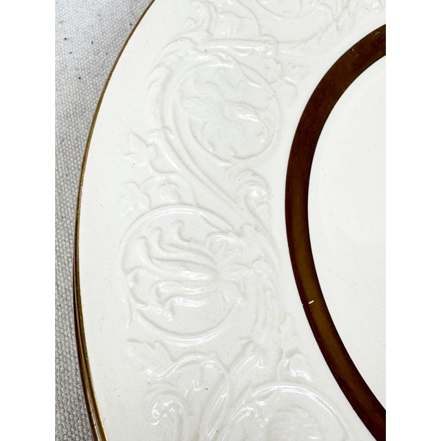 Wedgwood Vintage Wedgwood Patrician Dinner Plates-Set of 11 For Sale - Image 4 of 10