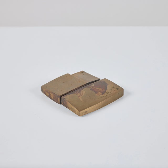 David L. Deming Brass Abstract Sculpture For Sale In Los Angeles - Image 6 of 13