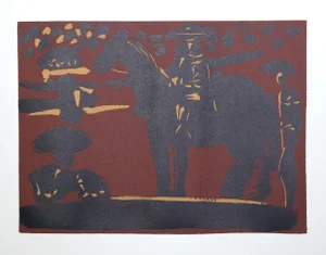 1980s "Picador" (39) Linocuts After Pablo Picasso