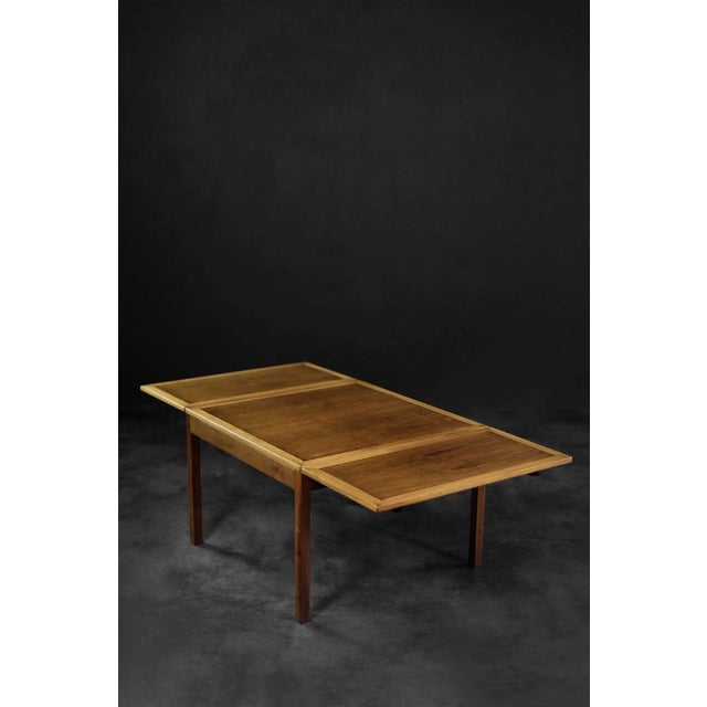 1960s Vintage Danish Modern Teak Drop-Leaf Coffee Table Model 5362 by Børge Mogensen for Fredericia Stolefabrik, 1960s For Sale - Image 5 of 18