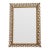Vintage Hollywood Regency Gilt Filigree Vanity Mirror & Perfume Tray For Sale