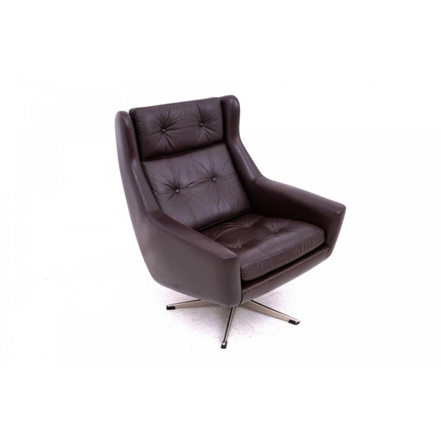 Contemporary Danish Siesta Armchair by Erhardsen and Andersen, Denmark, 1960s For Sale - Image 3 of 12