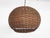 Vintage Dutch Rattan Pendant Lights, 1950s, Set of 2 For Sale - Image 6 of 10